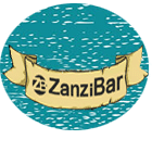 Логотип летнего ресторана ЗанзиБар
